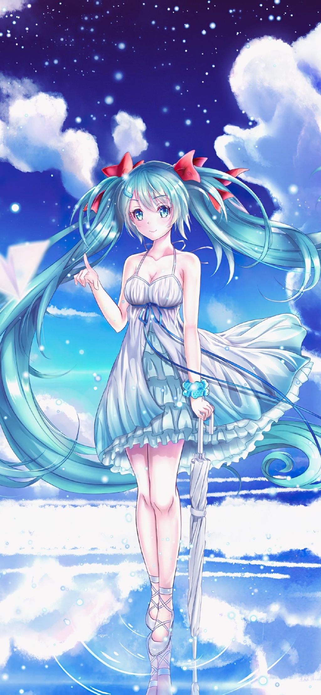 初音未来唯美插画图片  第3张