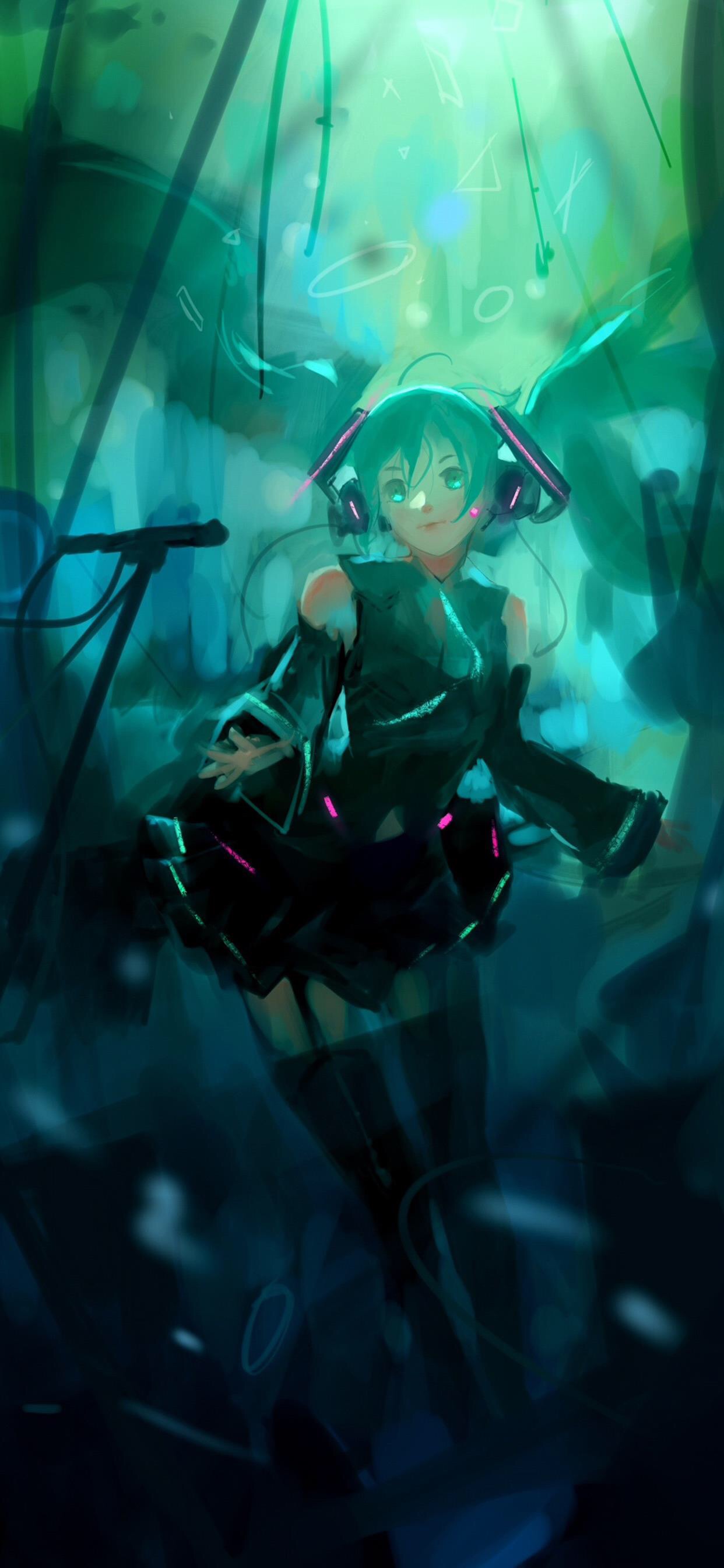 《初音未来》二次元动漫美少女插画高清