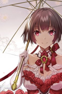 日系动漫美女清纯甜美插画图片