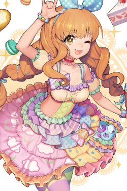 俏皮可爱动漫美女