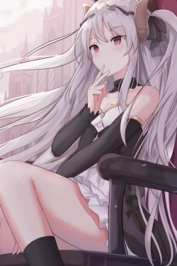 可爱唯美动漫美女插画