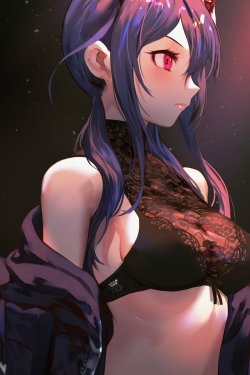 二次元唯美少女原画高清图片