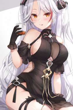 精美动漫巨乳美女原画