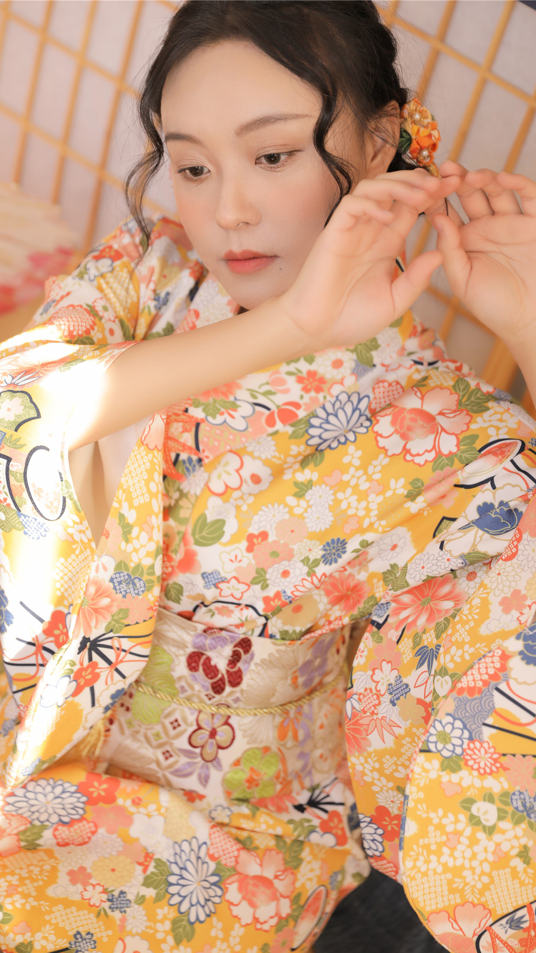 可爱日系和服少女精致写真