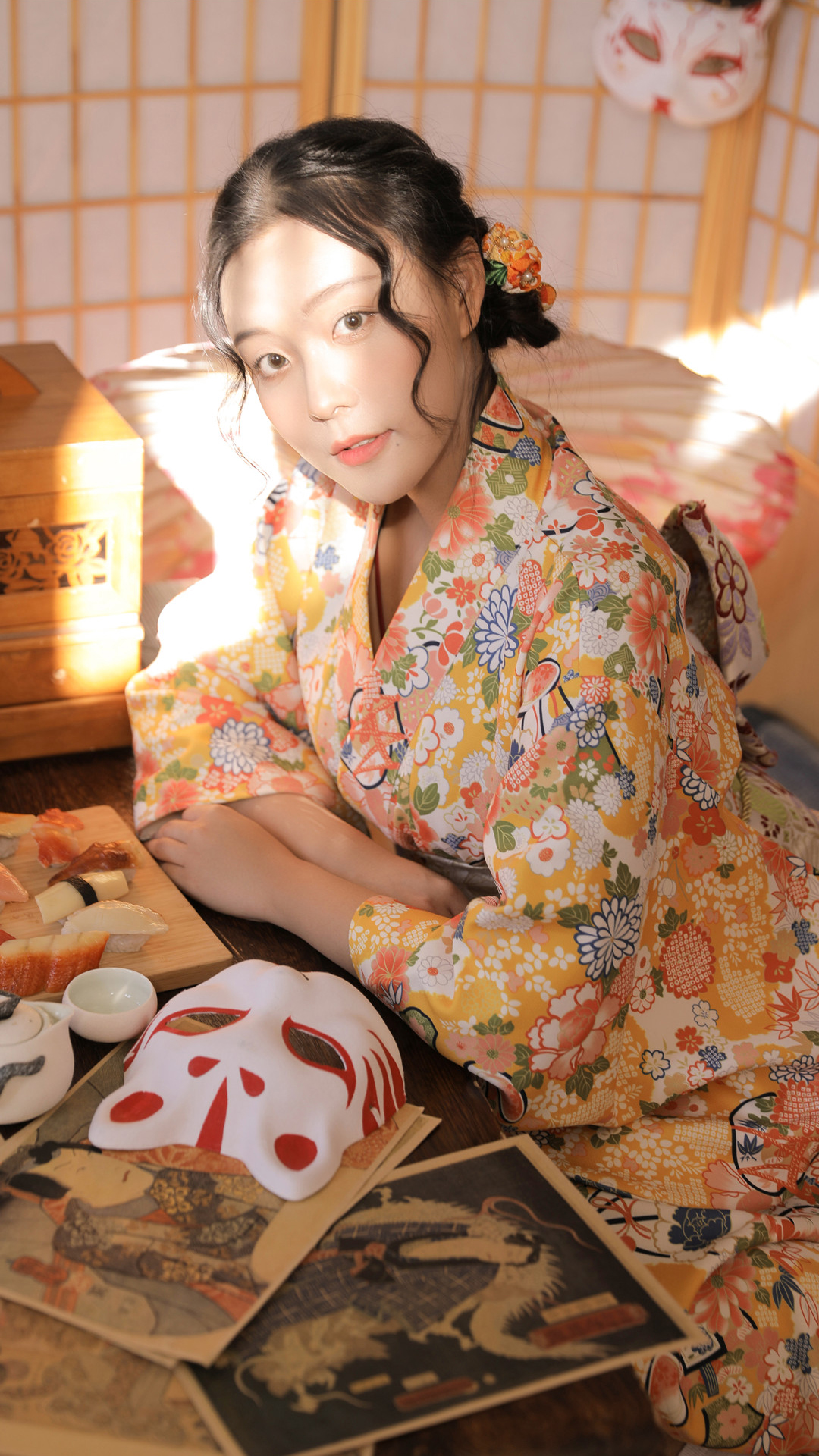 可爱日系和服少女精致写真